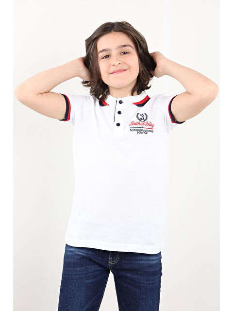 Toontoykids Erkek Çocuk Nakışlı Tişört - S000417840-20063