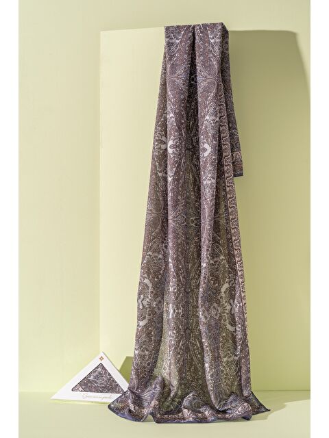 Jawel Kadın Etnik Desen Soft Nysa Şal - S000384833-20042