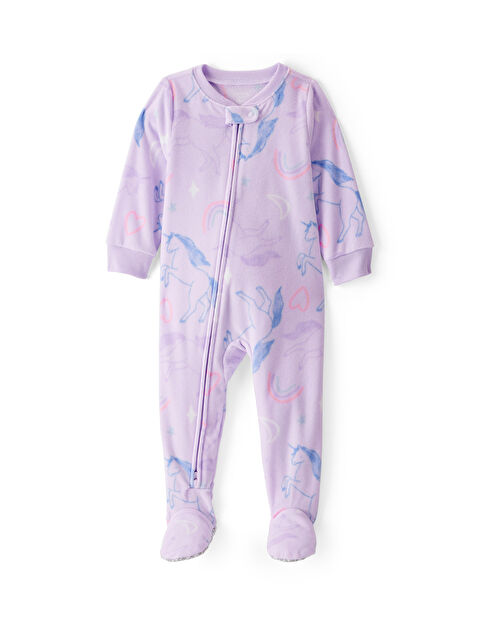 Carter's Kız Bebek Lila Polar Tulum - S000486158-17878