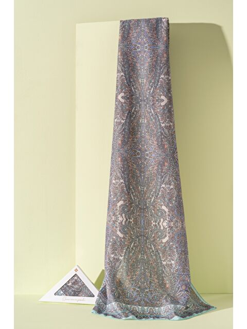 Jawel Kadın Etnik Desen Soft Nysa Şal - S000384833-20055