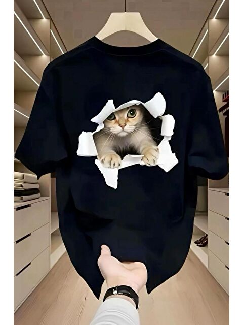 Oksit Catys 2026 Oversize Unisex Kadın Tshirt - S000498910-19351