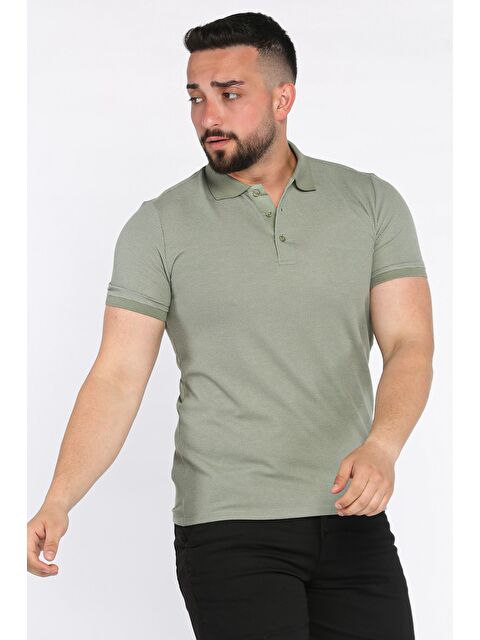 Mishar İtalia Erkek Polo Yaka Yarım Düğmeli Tişört - S000399496-18547