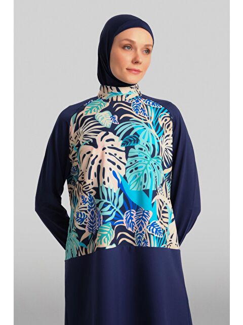 ARMİNE Tesettür Mayo 24Yd8914 Lacivert - S000498200-21164