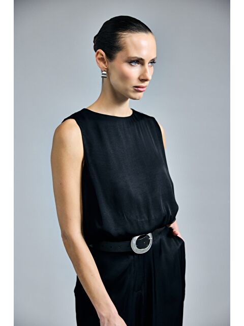 SATEEN Colin Bluz - Siyah