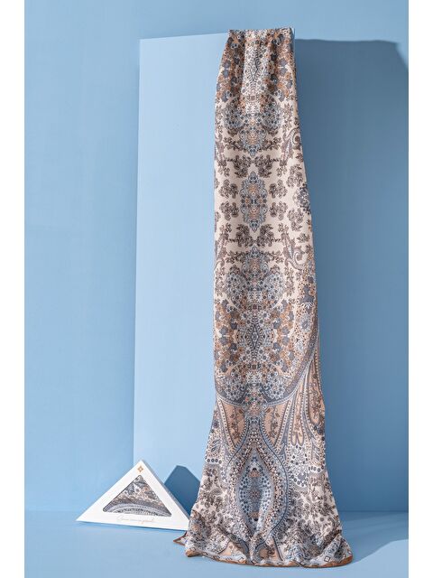 Jawel Kadın Etnik Desen Soft Alinda Şal - S000384834-5437