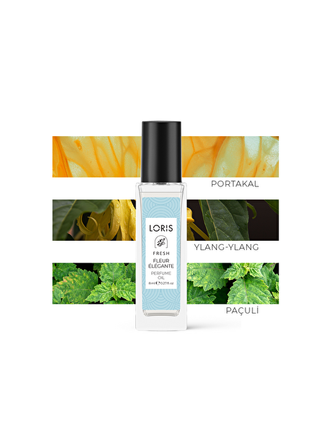 Loris Fleur Elegante Parfüm Yağı 8 ML