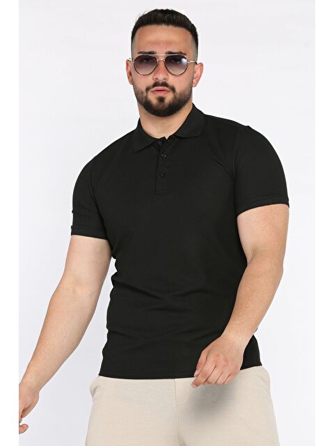 Mishar İtalia Erkek Polo Yaka Yarım Düğmeli Tişört - S000399496-19351