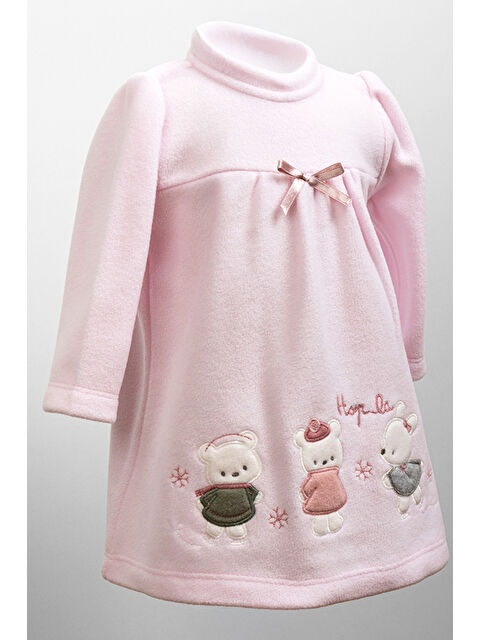 Modanino Kız Bebek Pelüş Elbise 6-24 Ay 12471 - S000494623-20022