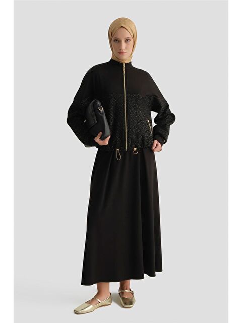 ARMİNE Modal Karışımlı Örme Takım Siyah - S000508578-19351