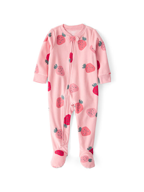 Carter's Kız Bebek Pembe Polar Tulum - S000486171-20024