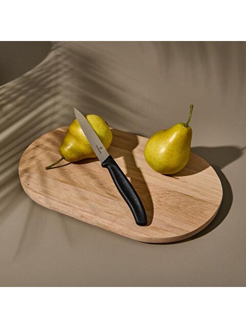 Victorinox 6.7733 Tırtıklı Soyma Bıçağı - Siyah - 10 cm - S000398834-19351