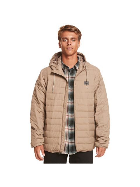 Quiksilver Scaly Hood Erkek Kahverengi Mont - S000489053-19413
