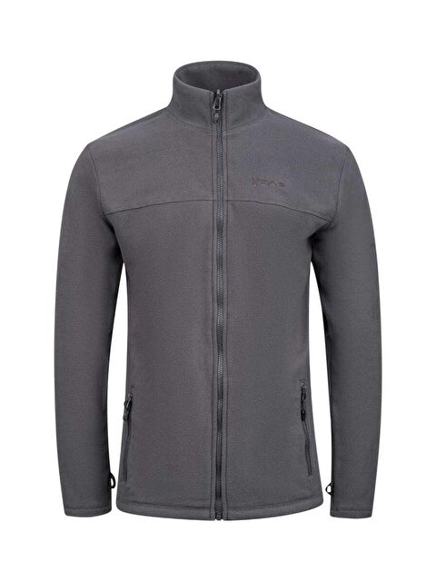 2AS Utah Erkek Tam Fermuarlı Polar Antrasit - S000508987-29666