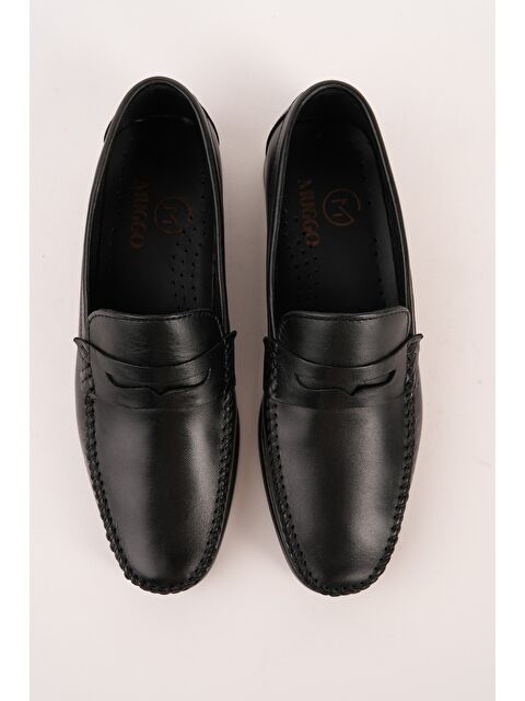 Muggo VOGAYER Hakiki Deri Erkek Günlük Klasik Loafer Ayakkabı - S000528323-19351