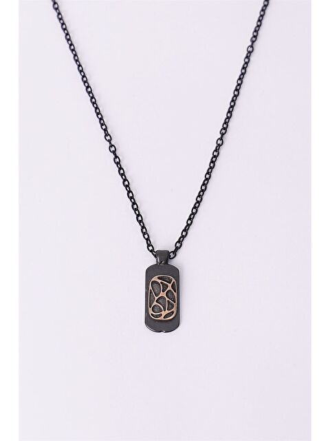 TUDORS Unisex Siyah Kolye - S000525953-19351