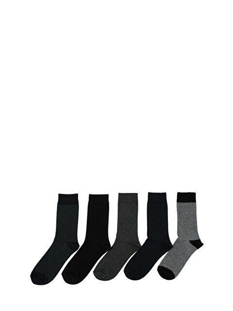 Polaris LERA 5LI SKT-M 5PR Çok Renkli Erkek Soket Çorap - S000459201-23173