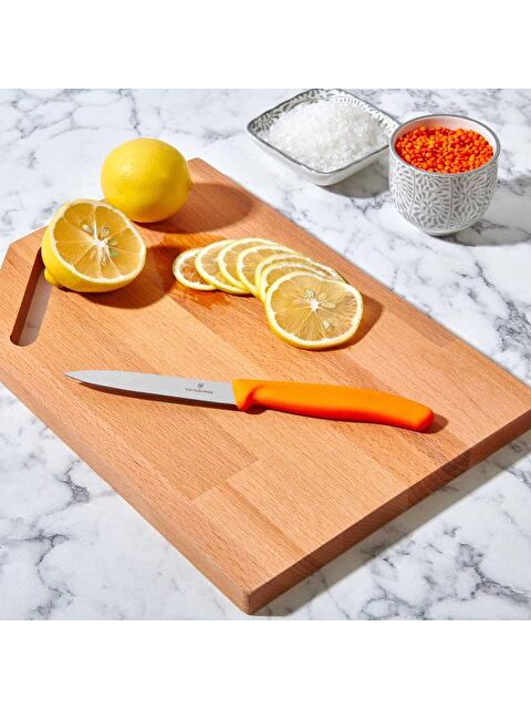 Victorinox 6.7706.L119 Soyma Bıçağı - Turuncu - 10 cm - S000398841-20013