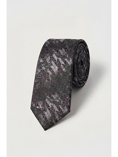 Sabri Özel Mor %100 Mikrofiber Erkek Kravat - S000525961-20042