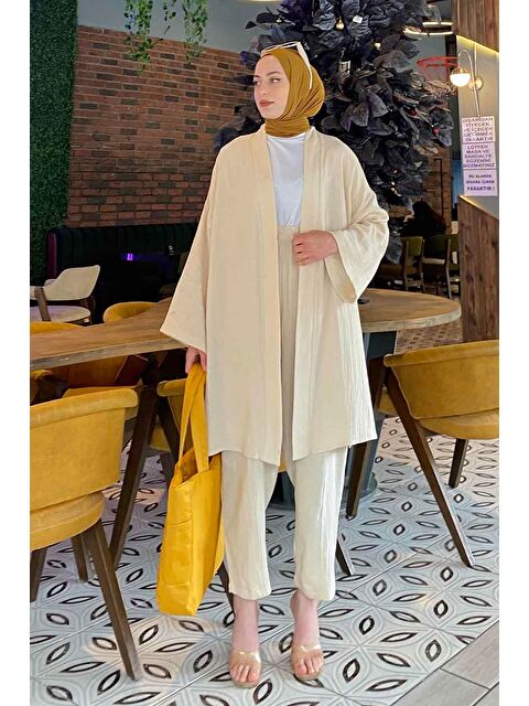 Lamelif Kimona İkili Takım Taş - S000515350-25636