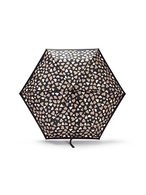 Tchibo Cep Şemsiyesi, Otomatik, Kalp, Tamamı Baskılı - S000493719-26865