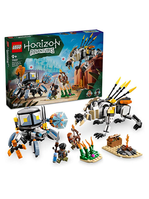 Lego Horizon Adventures Aloy ve Varl, Metalkabuk ve Hızardiş’e Karşı 77037