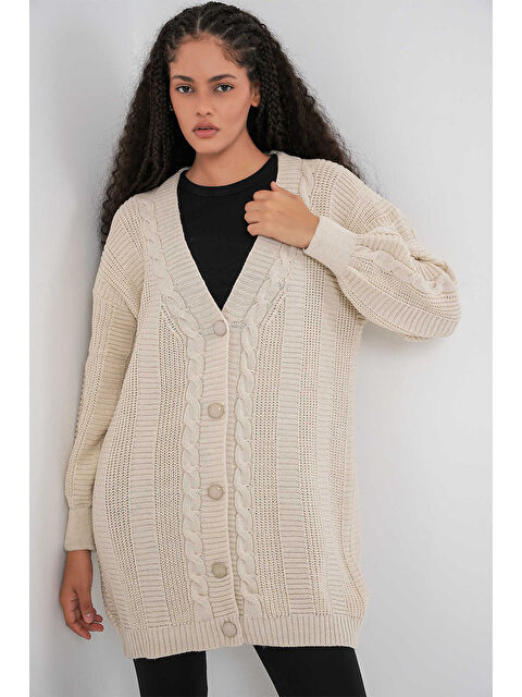 Rodi Kadın Tesettür Triko Hırka 15768 - S000487068-26429