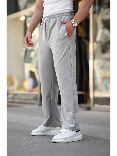 Madmext Gri Rahat Kesim Erkek Eşofman Altı E6575 - S000428107-20600