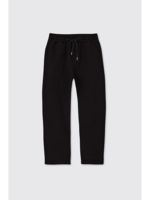 Panço Erkek Çocuk Siyah Örme Pantolon - S000525974-19351