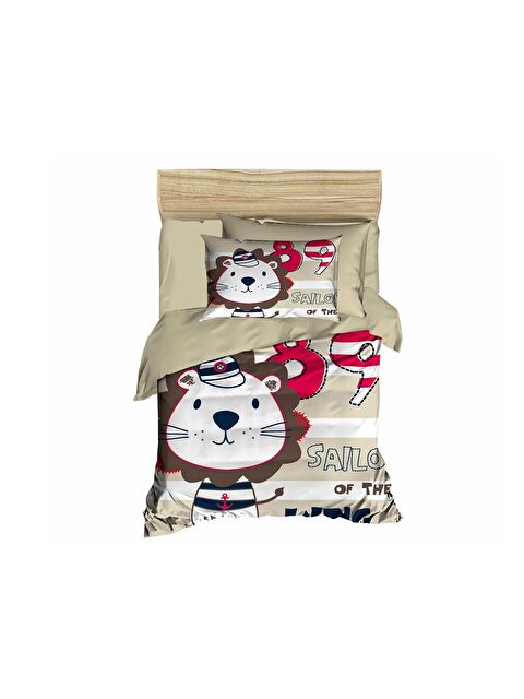 Çeyiz Diyarı Dijital Baskılı 3d Bebek Nevresim Takımı Sailor Kahve - S000498018-19413