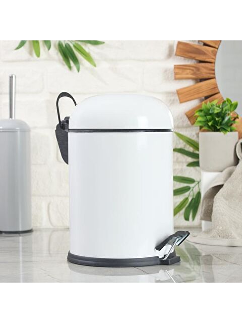 Evidea Bath Bon Çöp Kovası - Beyaz - 5 lt - S000398869-20063