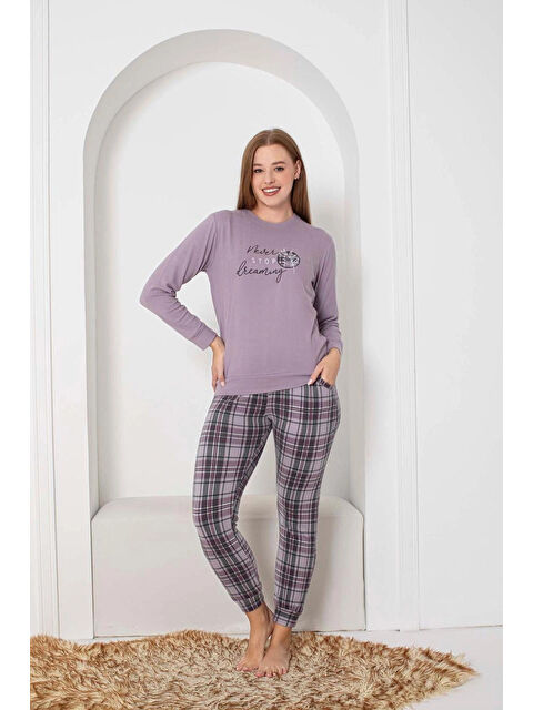 Myhanne Desenli Kadın Pijama Takımı 2094 - S000456752-17878