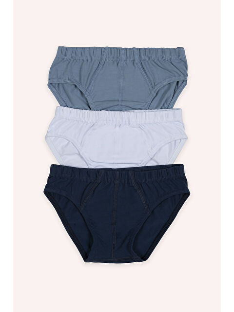 Panço Erkek Çocuk Düz Renk 3'lü Slip - İç Giyim - S000525984-23173