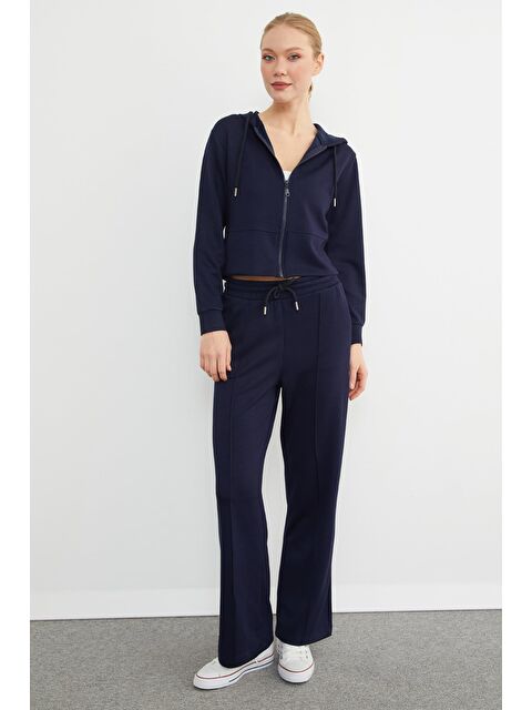 Fullamoda Basic Kapüşonlu Çimalı Modal Eşofman Takımı - S000490922-21164