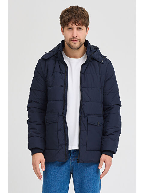 Rodi Erkek Kapüşonlu Mont 23119 - S000464657-21164