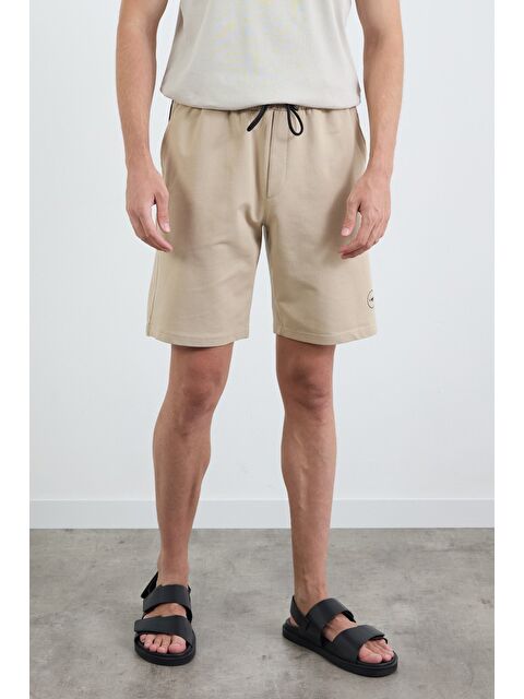 Fullamoda Beli Bağlamalı Düz Şort - S000407885-19928