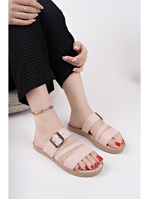 MODAFRATO HELENA Kadın Terlik Dış Mekan ve Ev Terliği - S000487010-20024