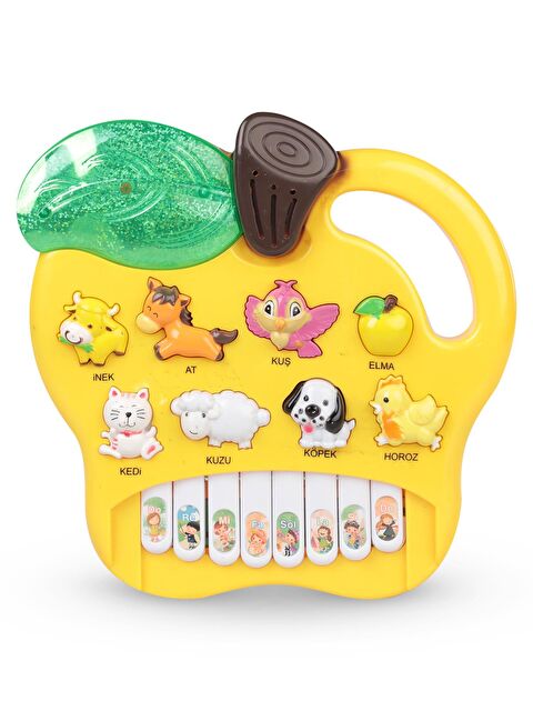 Prestij Oyuncak Kutulu Hayvanlı Pilli Elmalı Piyano - Sarı Standart - S000525990-20072