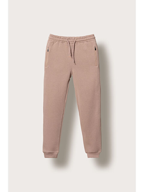 Mışıl Kids 3 İp  Fermuarlı Basic Erkek  Çocuk Eşofman Altı - S000488073-19928