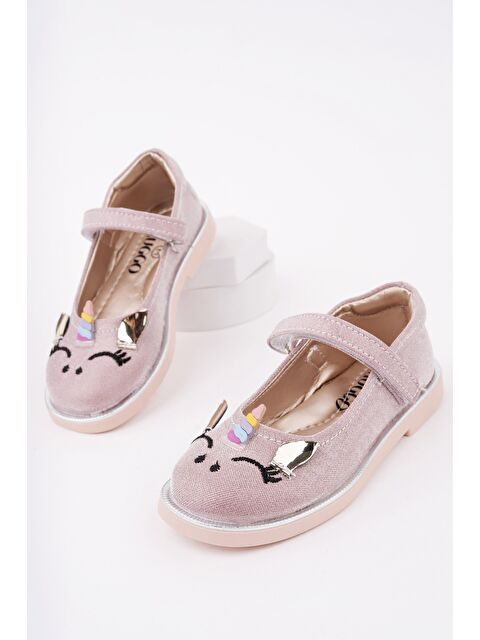 Muggo PATY Cırtlı ve Simli Günlük Kız Çocuk Babet - S000363940-23490