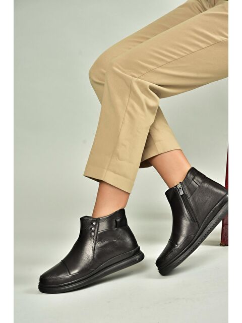 Fox Shoes Siyah Kadın Bot V555070403 - S000441872-19351