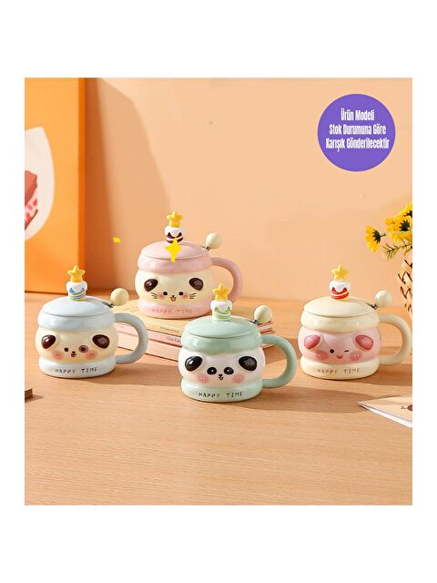 Bam Hediyelik Eşya Yıldız Dostlar Temalı Seramik Kupa