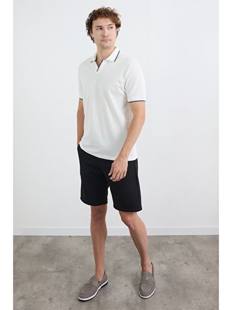 Fullamoda Beli Bağlamalı Cepli Şort - S000407886-19351