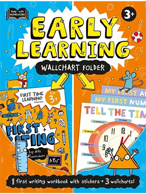 Igloo/Autumn Publishing Help With Homework: Early Learning Wallchart Folder (3+) - S000460331-23173
