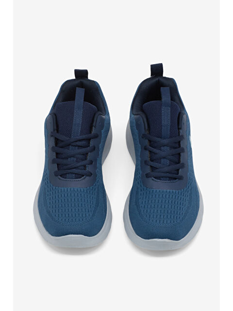 TONNY BLACK Erkek Lacivert Rahat Kalıp Nefes Alabilen Bağcıklı Spor Ayakkabı