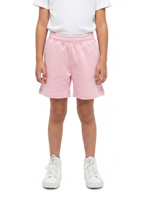 Toontoykids Kız Çocuk Beli Lastikli Bağlamalı  Cepli Şort 25054