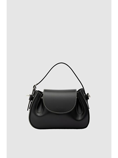 Shulebags Lover Oval Çapraz Çanta Siyah - S000494627-19351