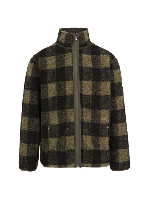 Trespass Tatsfield - Fleece Jacket At400 Erkek Pembe Polar Fermuarlı Sweatshirt - S000502540-20036