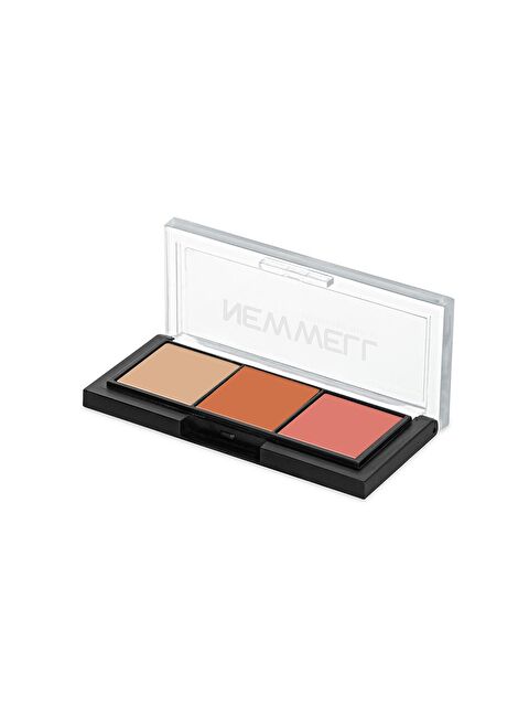 New Well Porcelain Make Up 3lü Far Paleti No:01 - S000158914-2420
