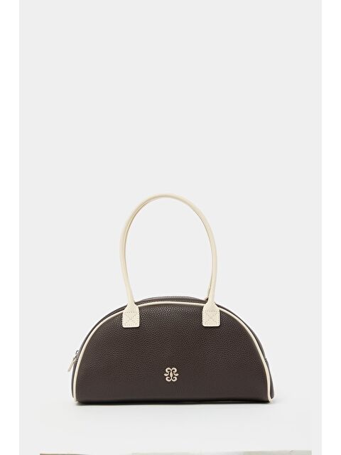 MADAMRA Retro El Ve Omuz Çantası Kahverengi - S000451614-19413