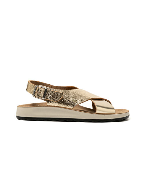 Fly Flot Kadın Sneaker 77 G61 ZC Sandal 6430-Gold